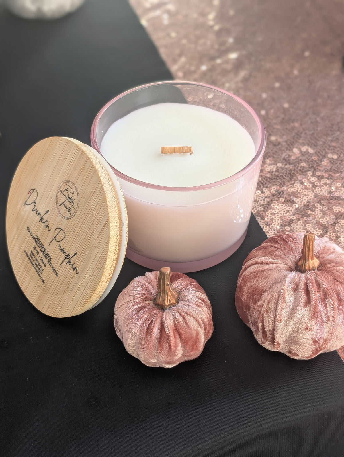 10oz Wooden-Wicked Candle