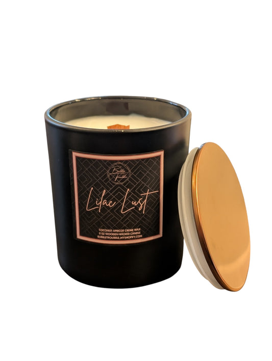 8oz Wooden Wick Candle