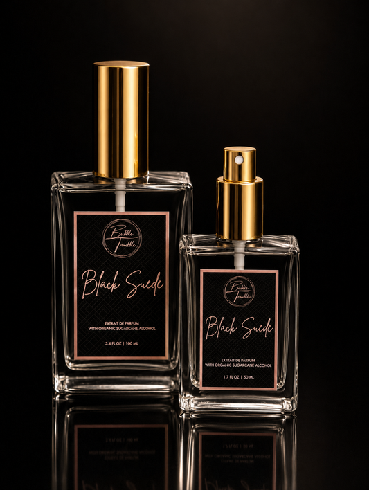 Black Suede Extrait de Parfum | Suede & Cedarwood