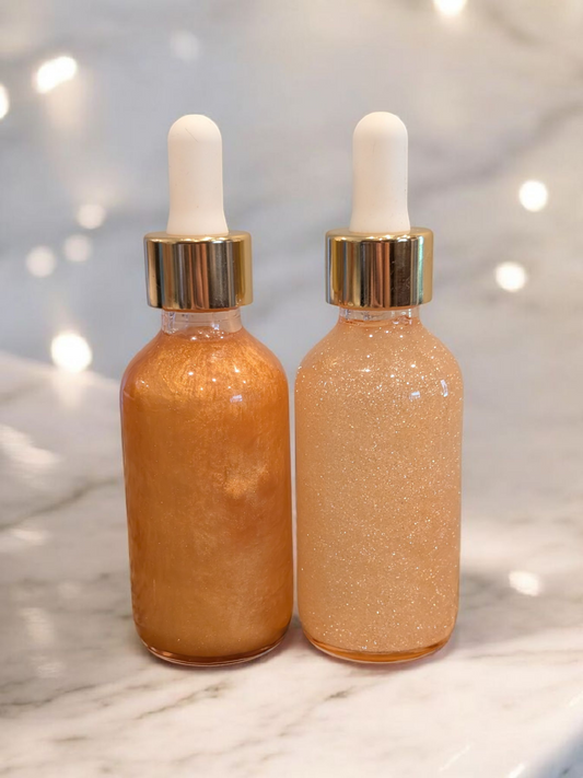 Halo Shimmering Hair Oils
